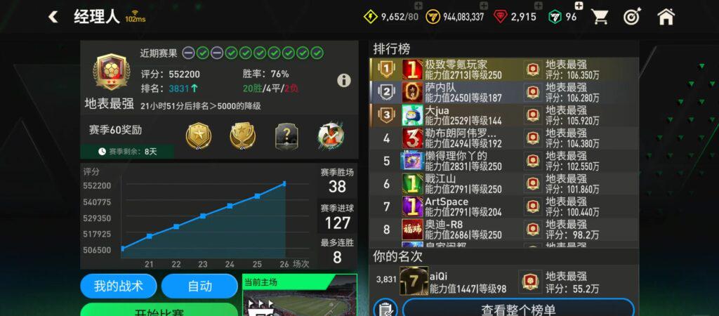 經理模式界面展示