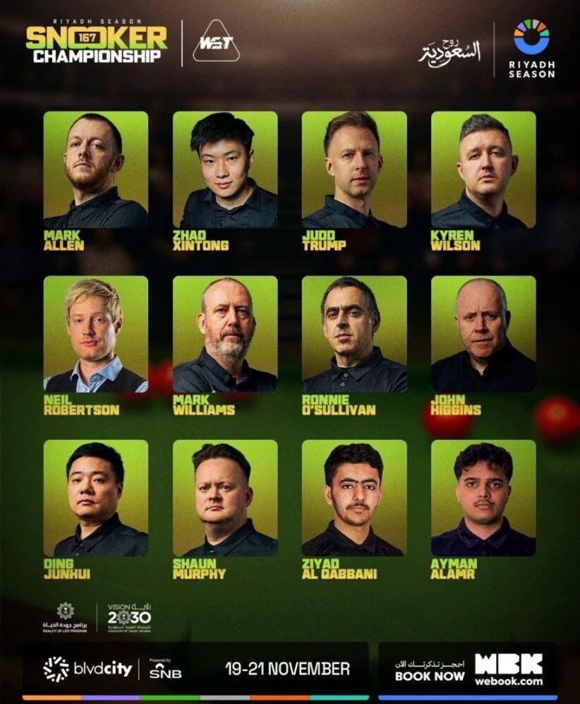 沙漠對決高潮迭起！2025 士碌架沙特大師賽雙線戰況全解析