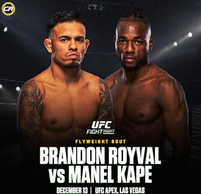 布蘭登·羅伊瓦爾與曼內爾·卡佩對峙宣傳圖