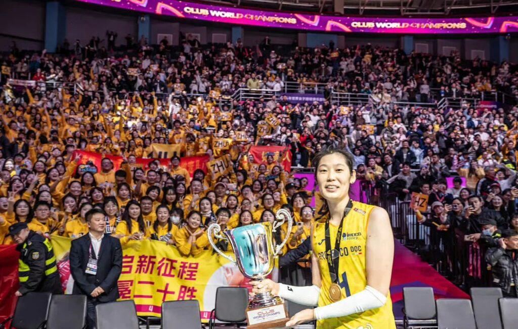 女排世俱杯半決賽對陣形勢圖