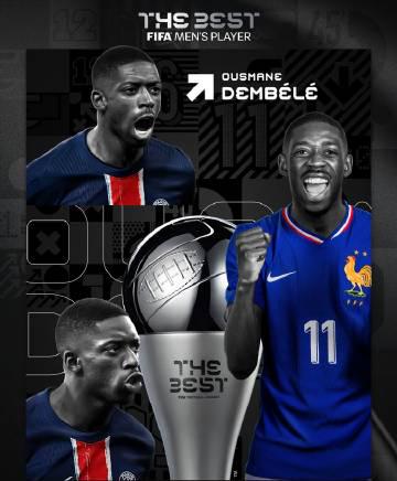 海外華人追球賽必看!2025國際足聯年度最佳揭曉,90後登貝萊創歷史奪世界足球先生