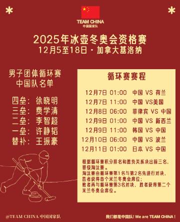 海外華人看過來!中國冰壺隊最後衝刺米蘭冬奧,完整賽程時間表與觀賽攻略一次掌握