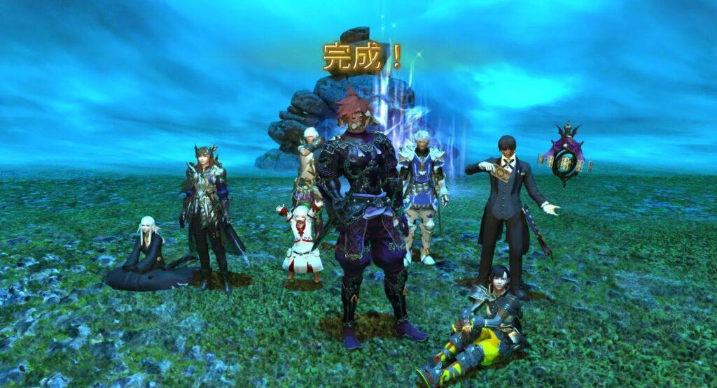 FF14繁中版遊戲畫面,展示新地圖與角色